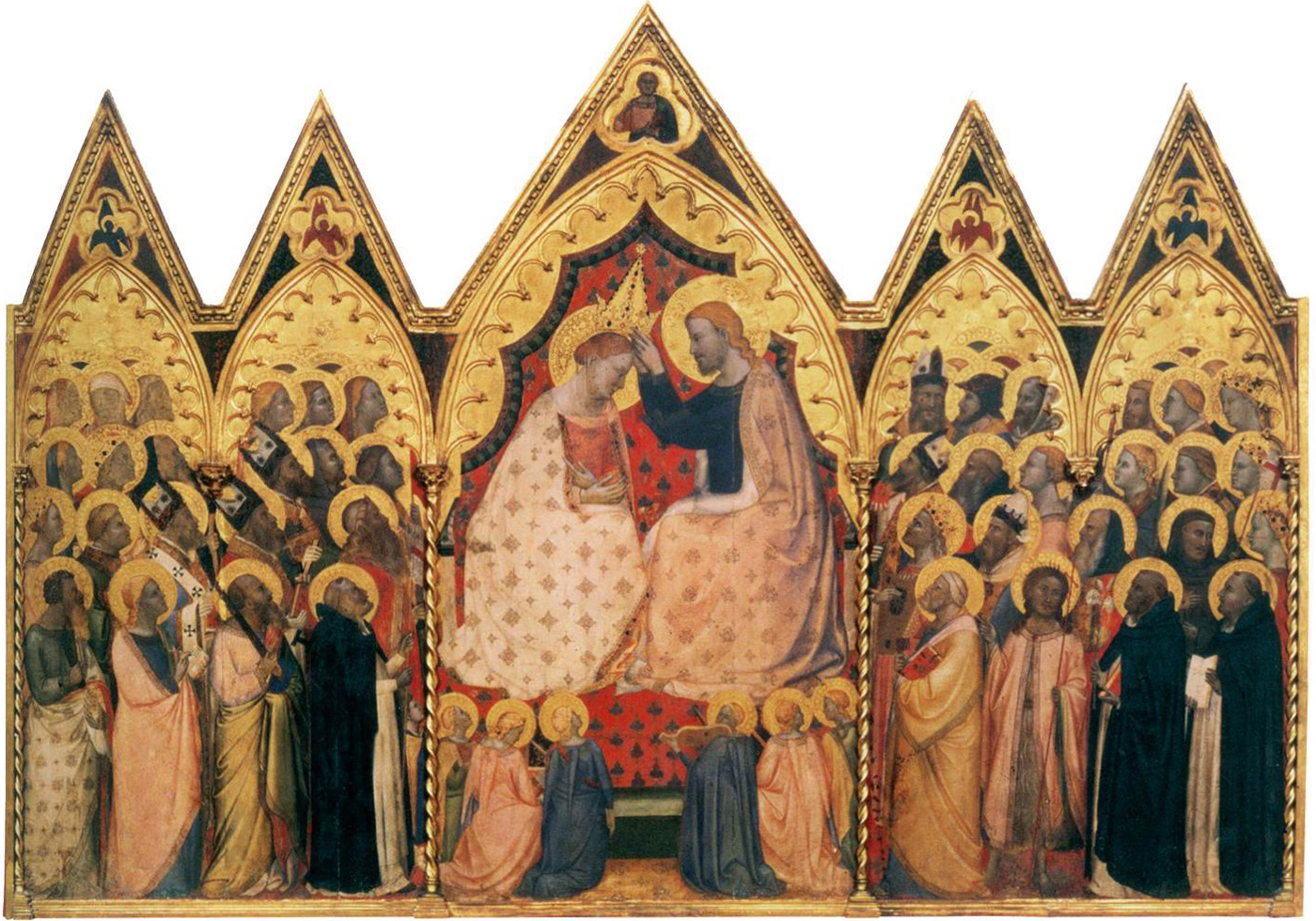 the coronation of the virgin